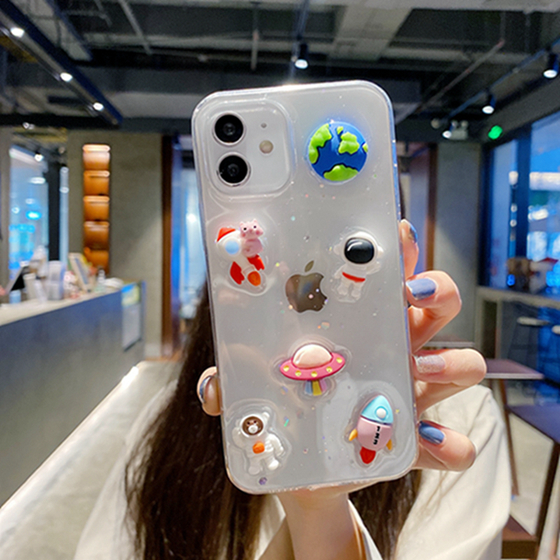 Ốp Điện Thoại In Hình Phi Hành Gia Độc Đáo Cho Iphone 12 12promax 11 11pro Max X Xr Xs Max Xr 8 7 Plus 6 6s Plus | BigBuy360 - bigbuy360.vn