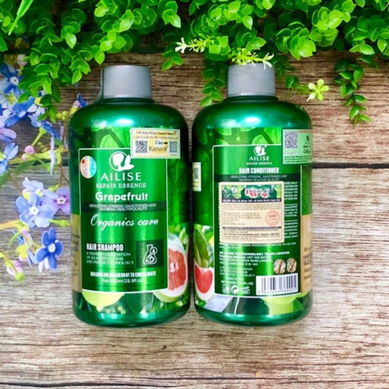 Dầu gội bưởi Grapefruit AILISE siêu mượt ngăn rụng kích thích mọc tóc 850ml