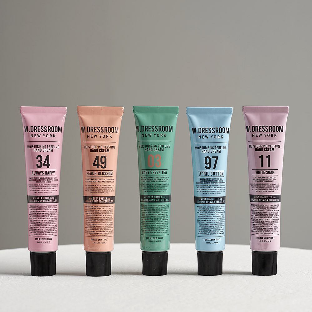 Kem dưỡng da tay W.Dressroom Moisturizing Perfume Hand Cream mùi 49, 97, 72, 03, 26, 34... 50ml