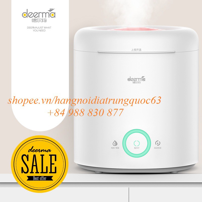 Máy tạo độ ẩm Xiaomi Deerma Humidifier F301 - BH 6 THÁNG - FULLBOX