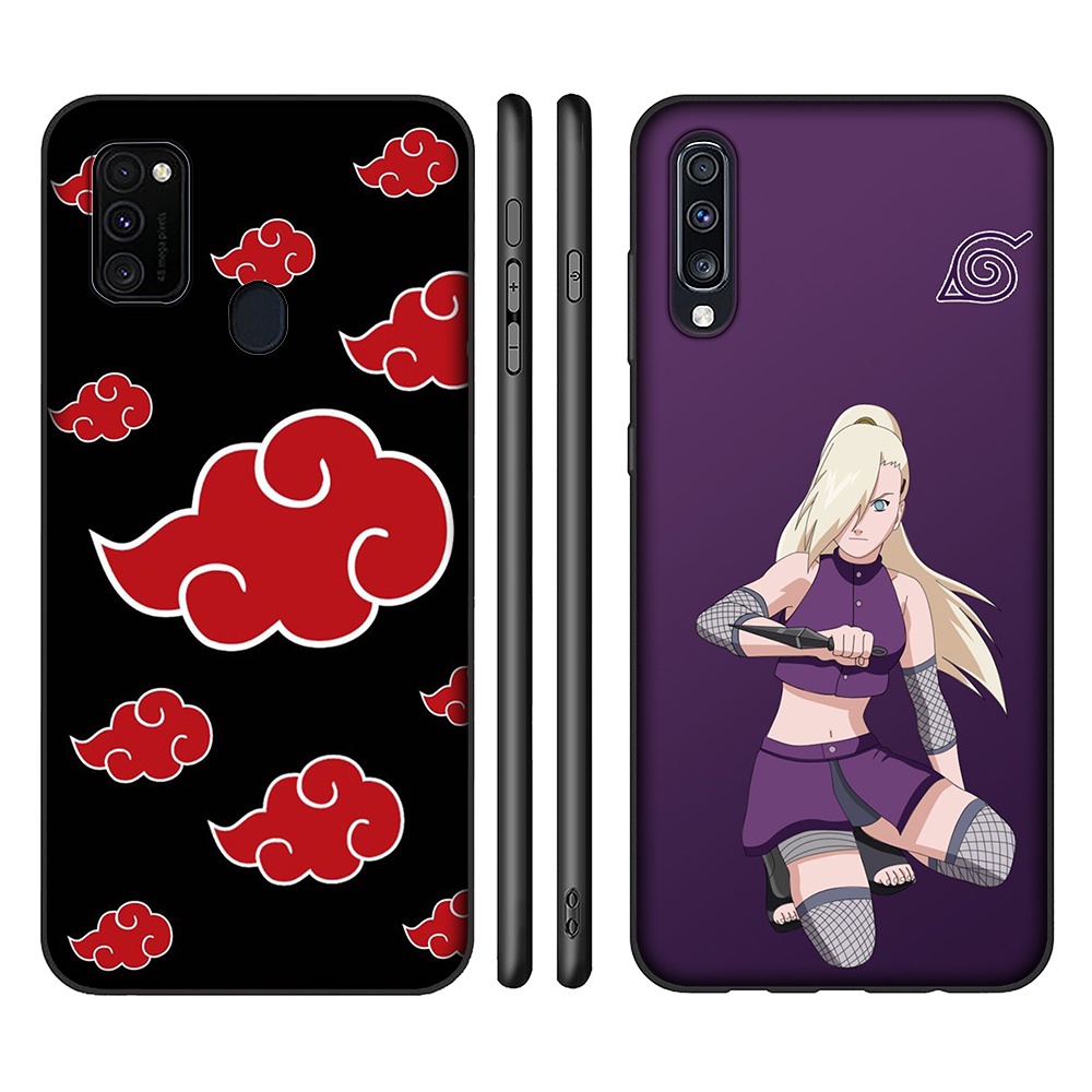 Ốp điện thoại nhựa silicon TPU mềm CPC26 hình Naruto Akatsuki Anime Sasuke cho iPhone 8 7 6S 6 Plus 5 5S SE 2016
