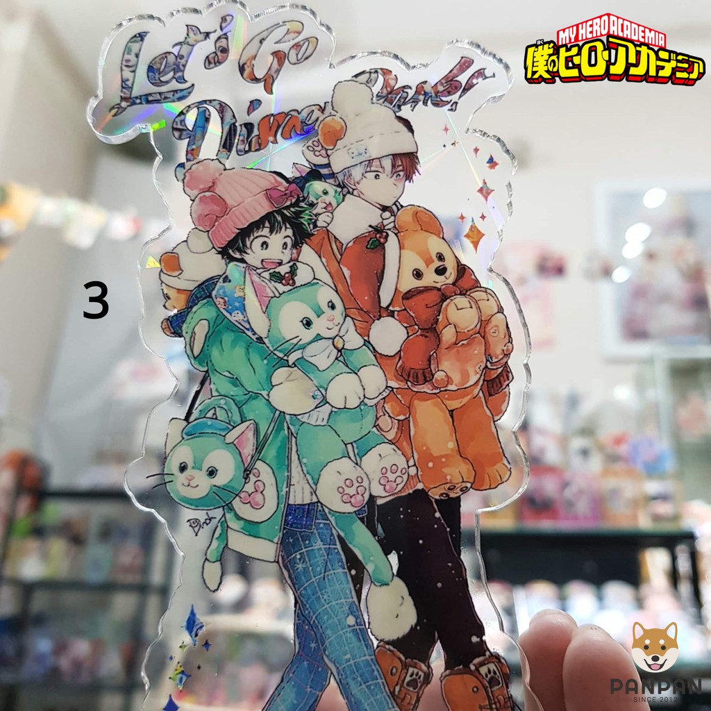 Mô Hình Standee Acrylic Anime Hình Hero Let's Go Disney Park