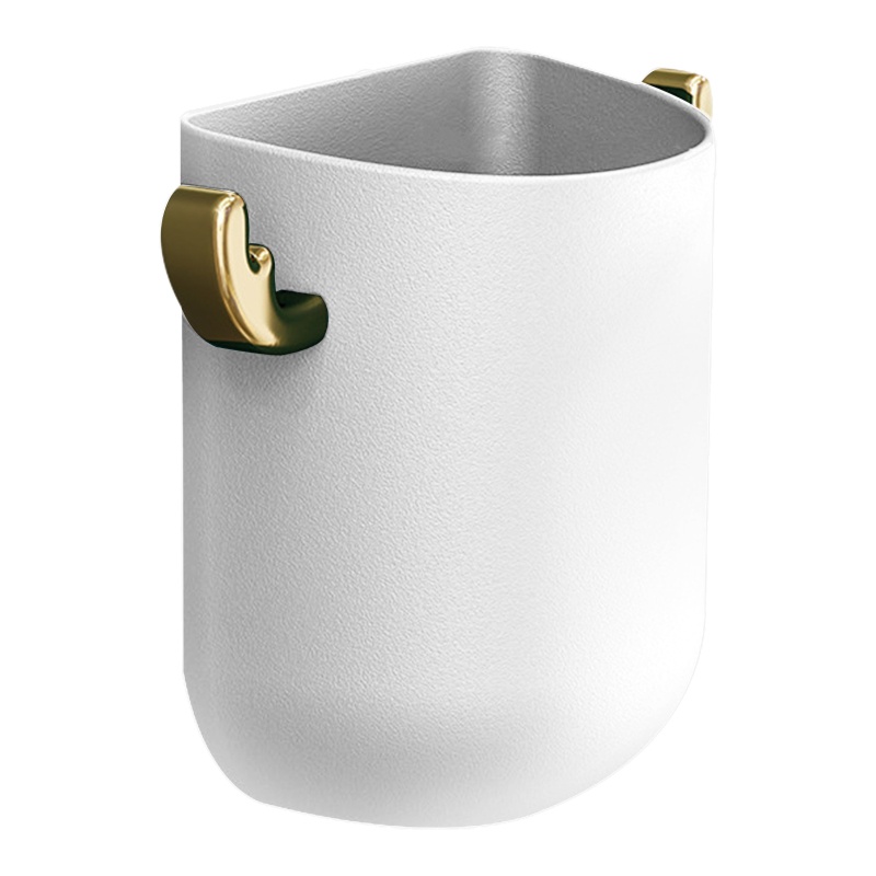 QQ Giá Đỡ Cốc Cứng Gắn Tường Màu Trắng / Xanh Lá Cho Phòng Tắm