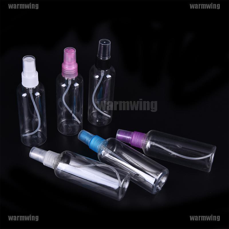 Bình Xịt Nước Hoa Rỗng Bằng Nhựa Trong Suốt Dung Tích 100ML