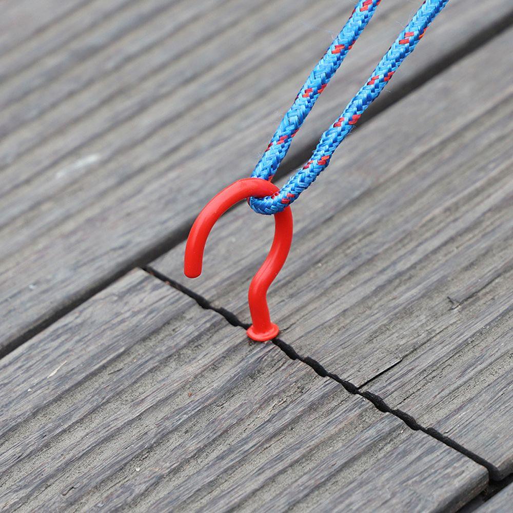 Set 10 / 10 Đinh Vít Cố Định Dây Thừng Cắm Trại Tiện Dụng