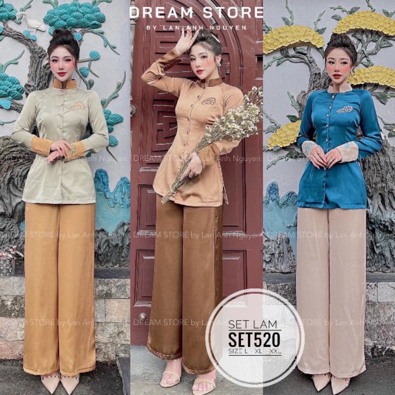 Set lam big size đi chùa từ 60kg-90kg