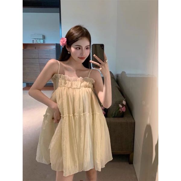 Đầm babydoll bồng xoè thời trang dành cho nữ