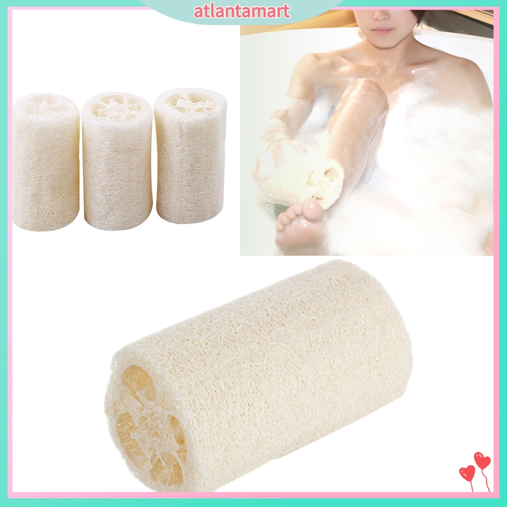 [Hàng mới về] Bông tắm bằng xơ mướp tẩy tế bào chết chăm sóc da hiệu quả