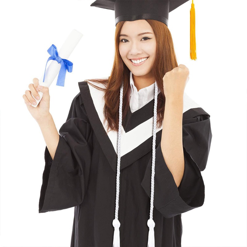 Dây Bện Đơn 67 Inches Gắn Tua Rua Cho Lễ Tốt Nghiệp Bachelor