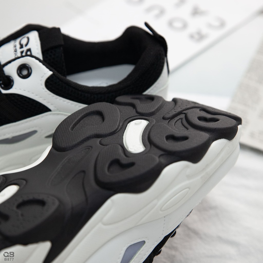 [Mã FAGREEN245 giảm 10% tối đa 30k đơn từ 99k] Giày Thể Thao Nữ giayBOM Đế Cao 4 cm Da Lộn Thoáng Khí B877 | BigBuy360 - bigbuy360.vn