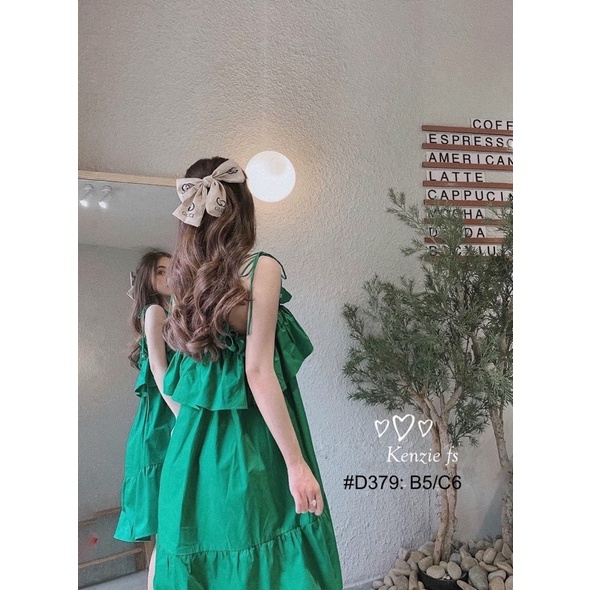 Đầm 2 dây tiểu thư kate voan siêu xinh 4 màu hot trend