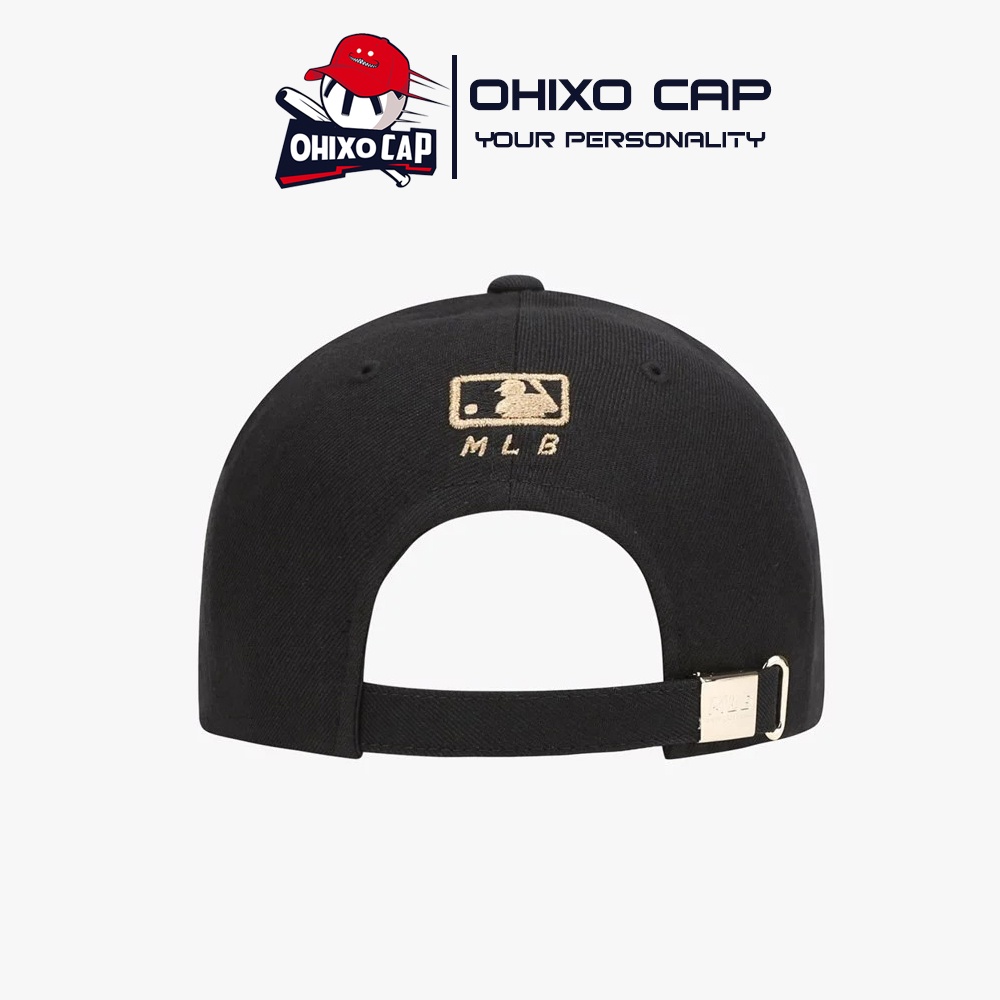 Mũ lưỡi trai NY nam nữ Nón kết thêu logo NY thể thao hàng xuất dư cao cấp mềm mịn fom chuẩn màu đen LT24