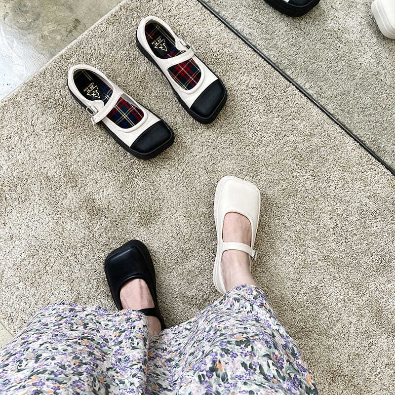 Giày Mary Jane Đế Bằng Phong Cách Thời Trang 2021 | BigBuy360 - bigbuy360.vn