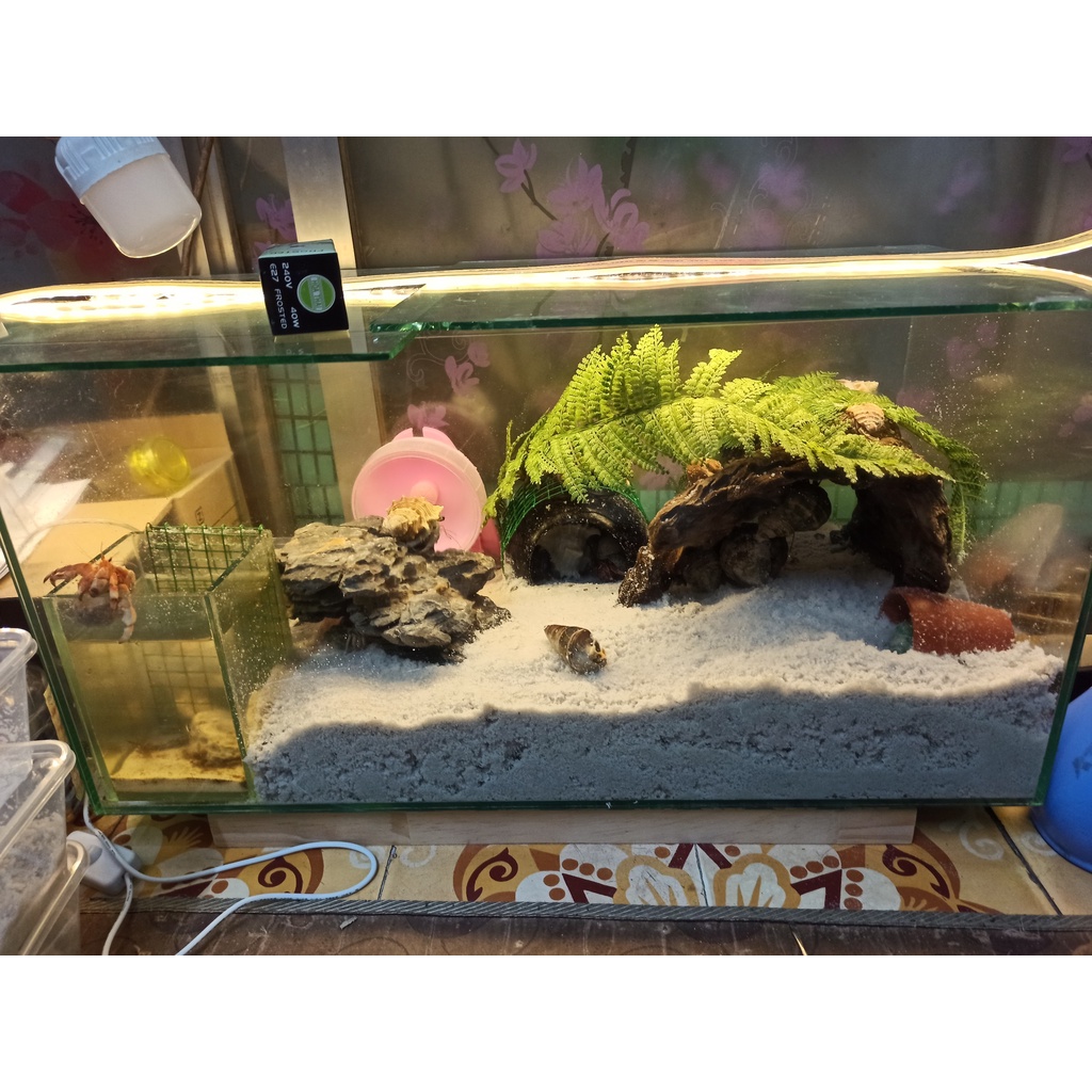 Cát trắng thủy sinh bịch 1000 gram