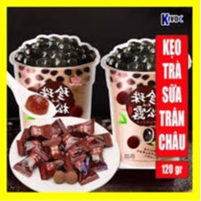 Kẹo trà sữa trân châu đường đen 120gr Đài loan( BỊCH 22 VIÊN)