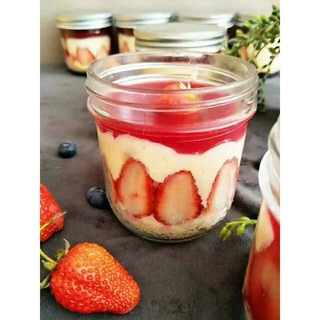 Dùng nồi thủy tinh Pudding Cup 100ml200ml250ml Sữa chua Cup Pudding Chai Obredin Cup Glass Seal