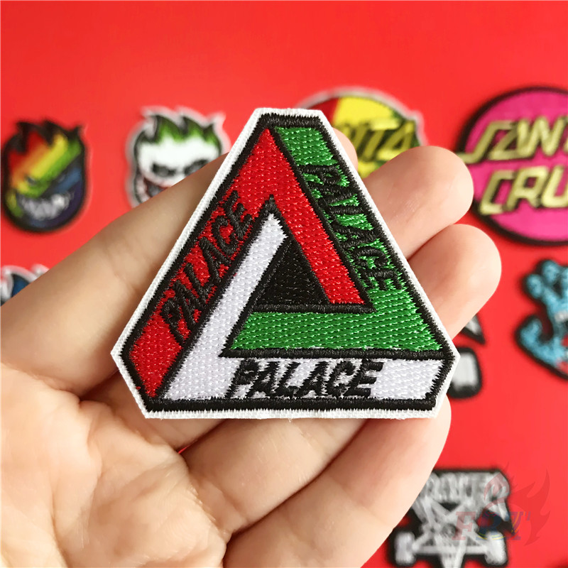 ☸ Skateboard Fashion Brand Iron-On Patch ☸ 1Pc DIY Sew on Iron on Badges Patches