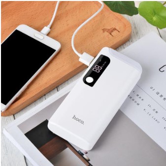 Sạc Dự Phòng Kiêm Đèn Led Siêu Sáng Hoco B27 15000mAh