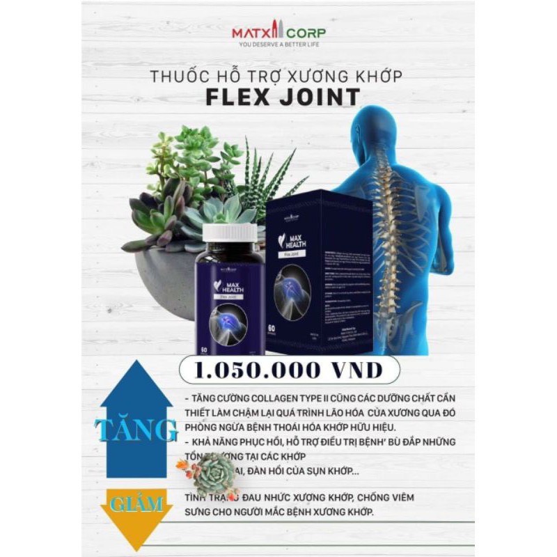 Xương Khớp Max Health Flex Joint
