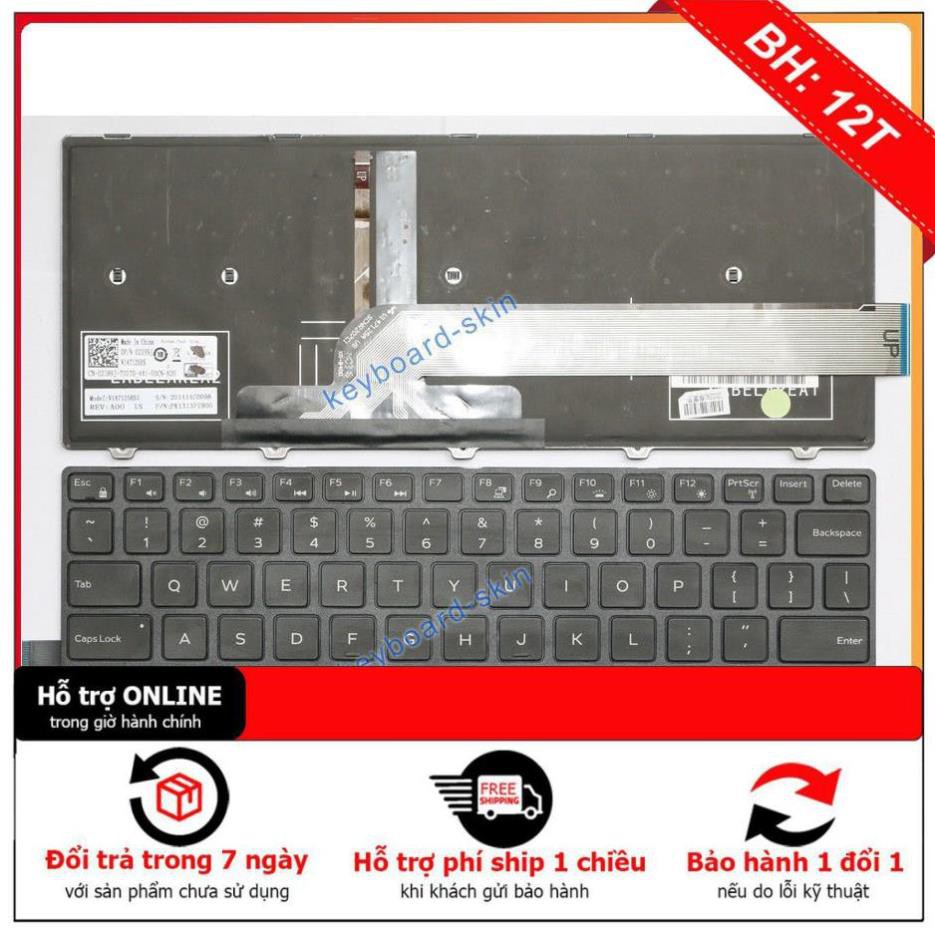 [BH 12TH] ⚡[Có led] Bàn phím laptop Dell Vostro 14 3468, 14 3459