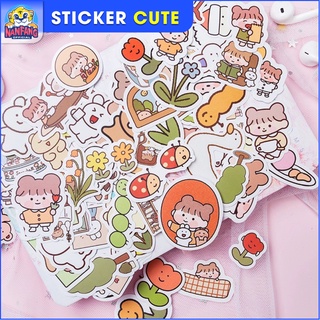 Sticker dán hình siêu siêu dễ thương set 10 miếng - NanFang