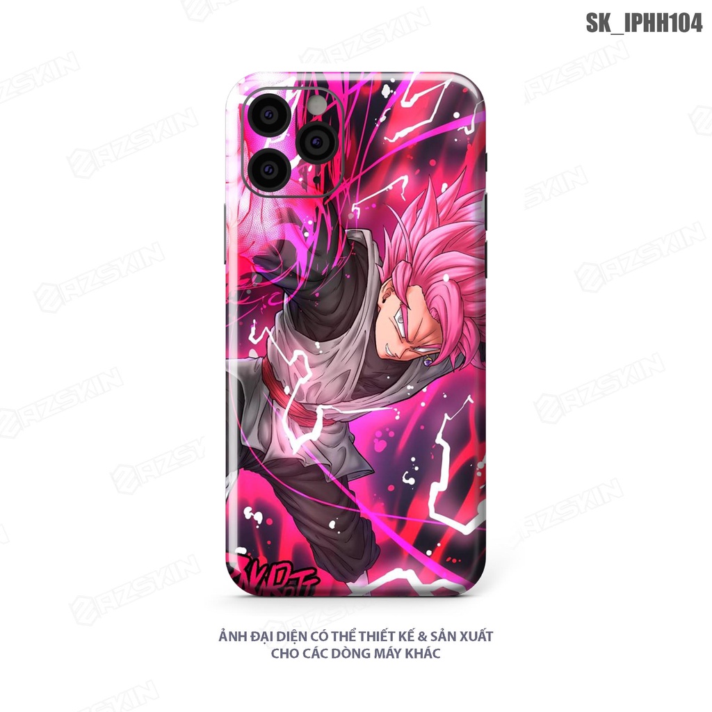 Miếng Dán Skin Lưng Viền IP 12 Mini - 12 Pro Max In Hình Thiết Kế |SK_IPHH104| Film Nhập Khẩu Cắt Khuôn CNC Dễ Dán