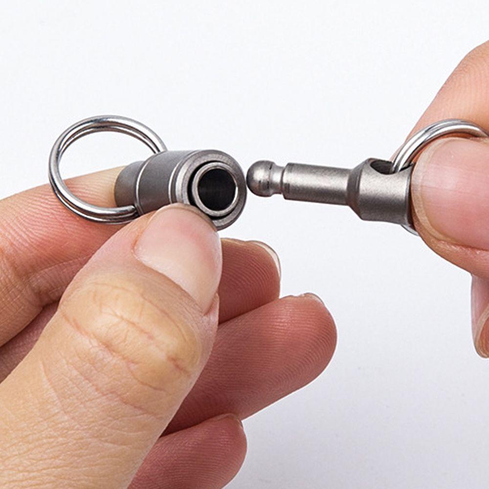 Giá Đỡ Móc Khóa Mini Bằng Hợp Kim Titan Tháo Lắp Nhanh