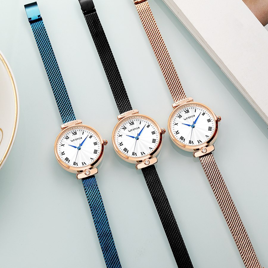 Đồng hồ nữ Westchi dây nhuyễn chính hãng full hộp cực xinh | BigBuy360 - bigbuy360.vn