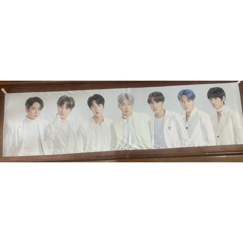 Spread Photo BTS Map Of The Soul Tour - Banner ảnh Slogan BTS - chất liệu vải