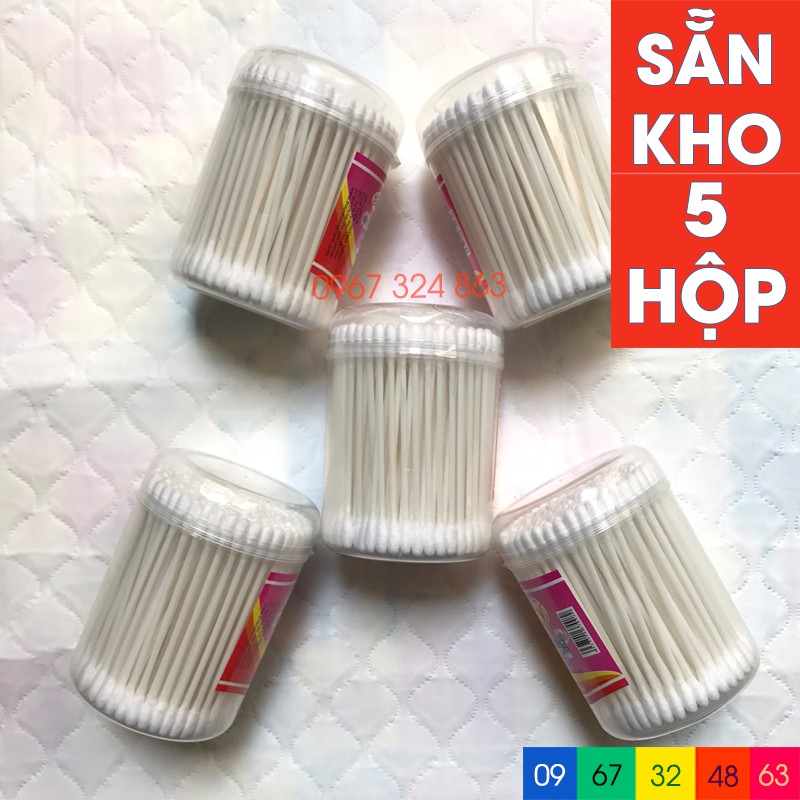 Combo 5 hộp bông tăm cho bé