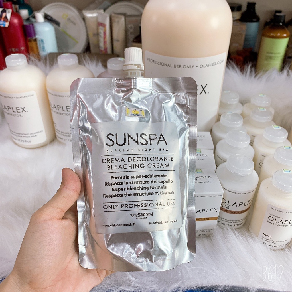 KEM TẨY SUNSPA Bleaching Cream 500G CỦA BYMARINA