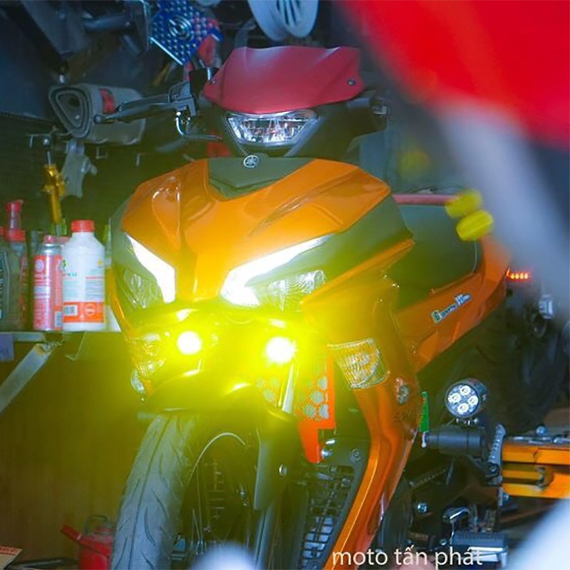 Pát bắt đèn trợ, bát đèn sáng mini Exciter 150-155