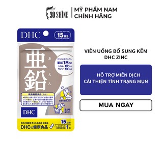 Viên uống Bổ sung Kẽm DHC Zinc