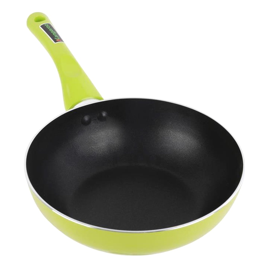 Chảo chống dính sâu lòng 24 cm Kangaroo cao cấp siêu bền tay cầm chống nóng