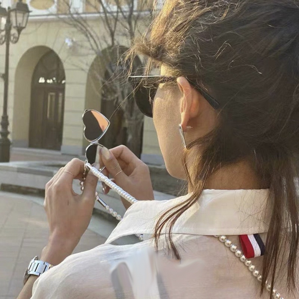 Dây Đeo Thắt Lưng Đính Hạt Ngọc Trai Thời Trang Mùa Hè Cho Nữ