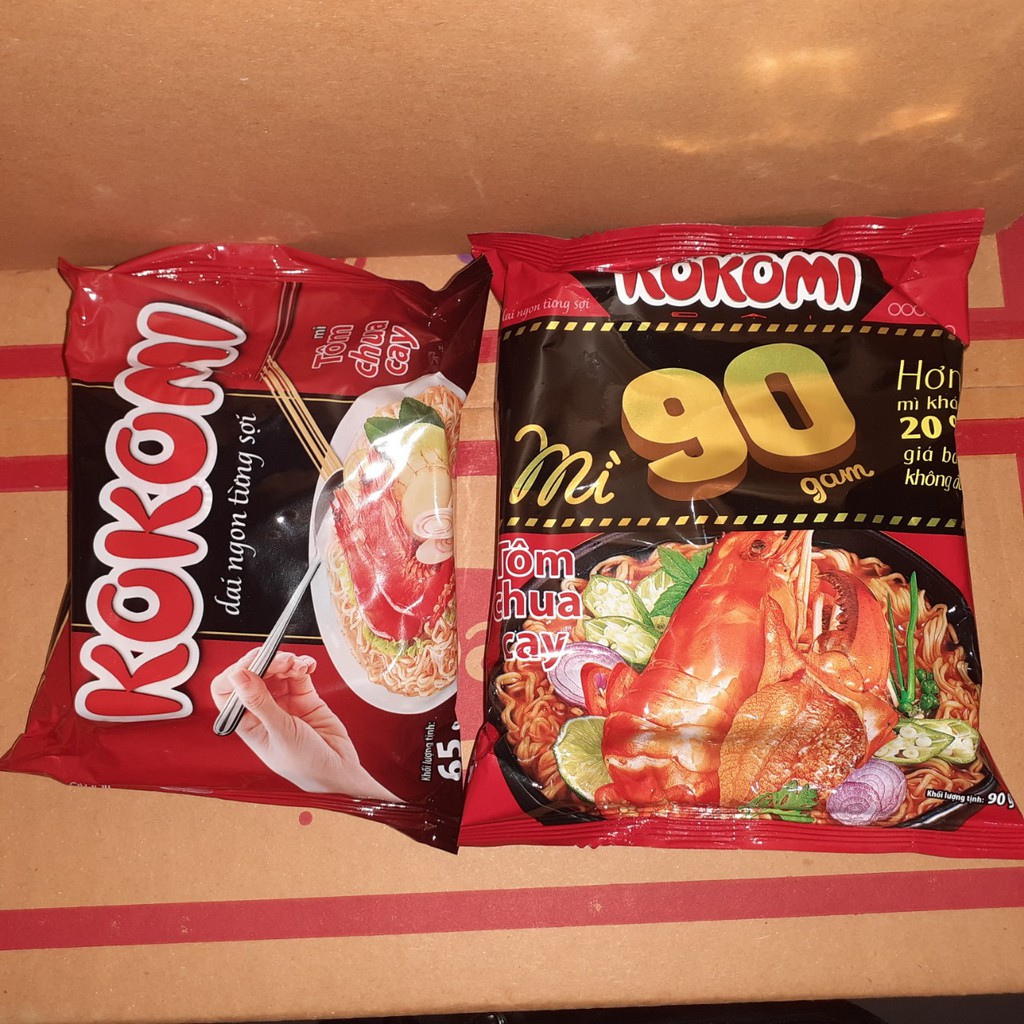 Mì tôm chua cay Kokomi (65g, 90g)