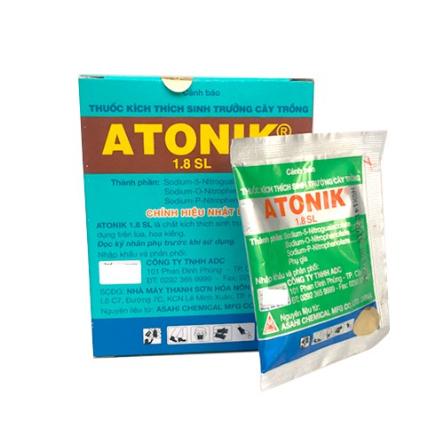 ATONIK - HỖ TRỢ SINH TRƯỞNG CÂY TRỒNG VÀ HOA KIỂNG - Gói