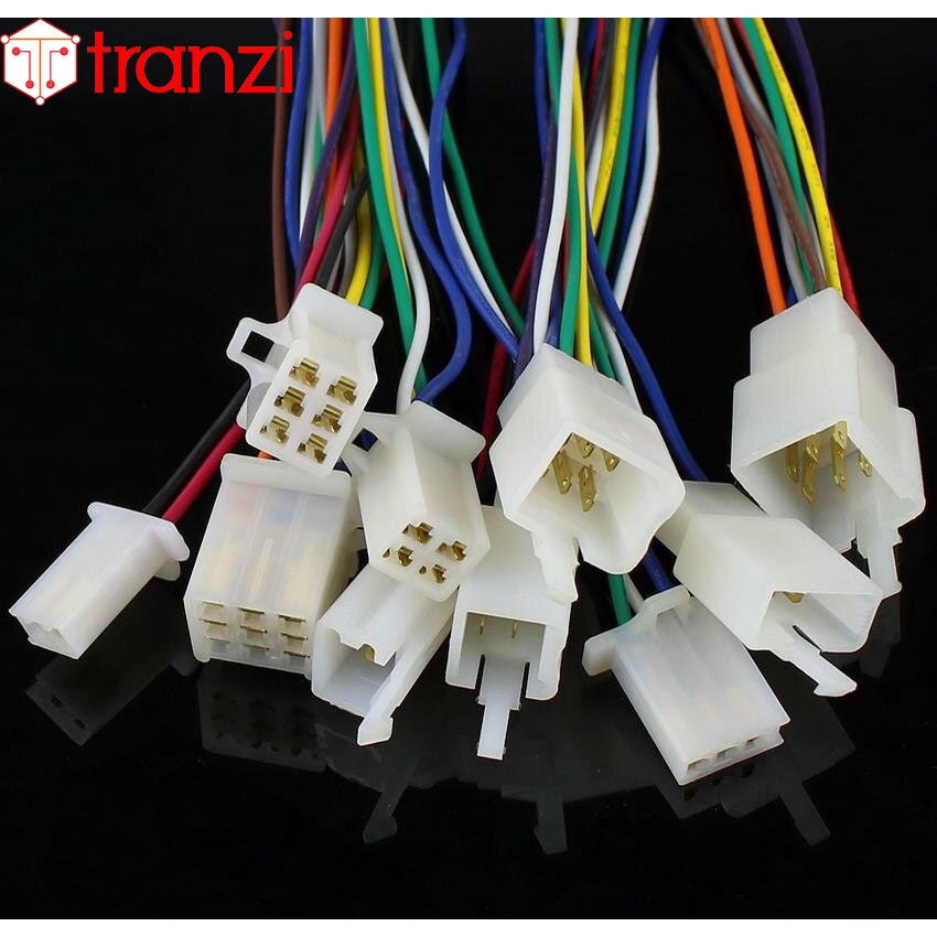 Vỏ Header 2.8mm 28050 2P 3P 4P 6P 9P trắng