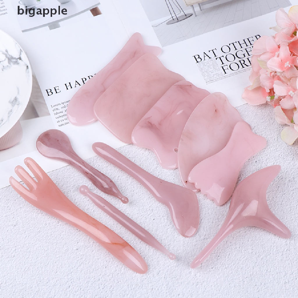 Dụng Cụ Mát Xa Gua Sha Bằng Nhựa Tổng Hợp Tự Nhiên