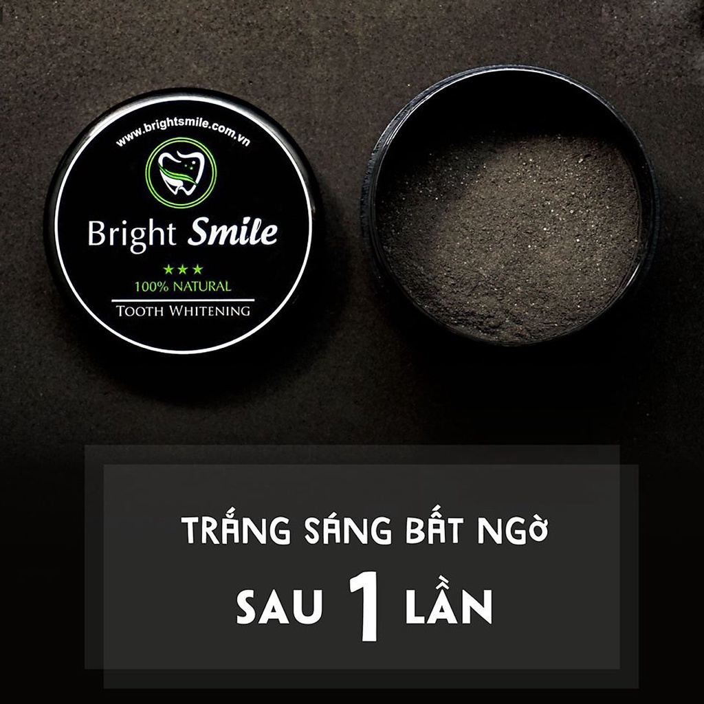 Bột Trắng Răng Than Hoạt Tính Bright Smile