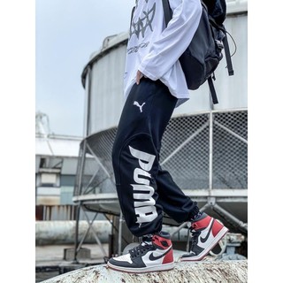 Quần Thể Thao PUMA Dáng Ôm Vải Cotton Thời Trang Xuân Hè Cho Nam Và Nữ