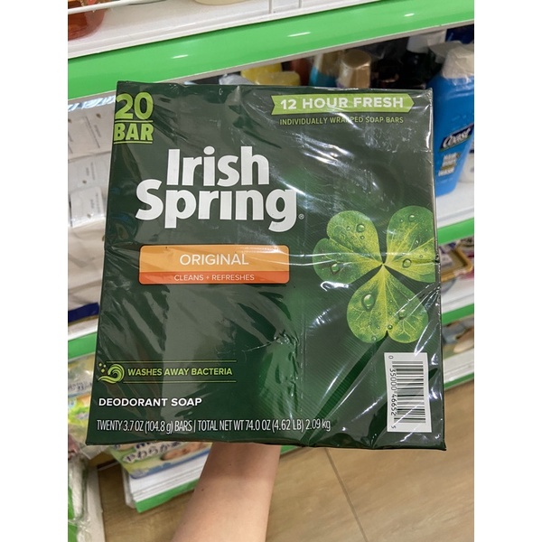 Xà bông Irish Spring của Mỹ 105g