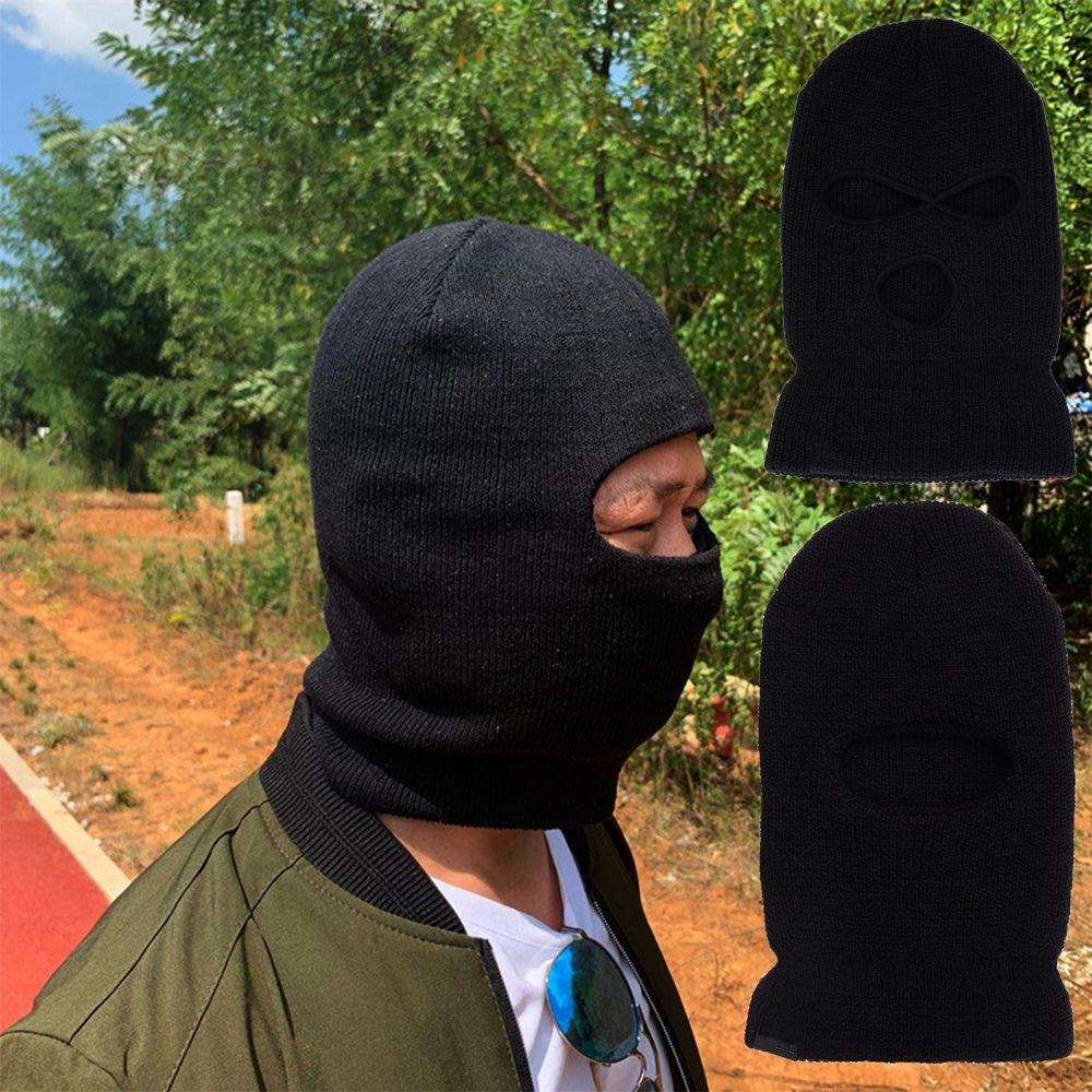 Mũ Bảo Hiểm Dệt Kim Co Giãn Che Phủ Toàn Diện Che Cổ Cho Hoạt Động Ngoài Trời