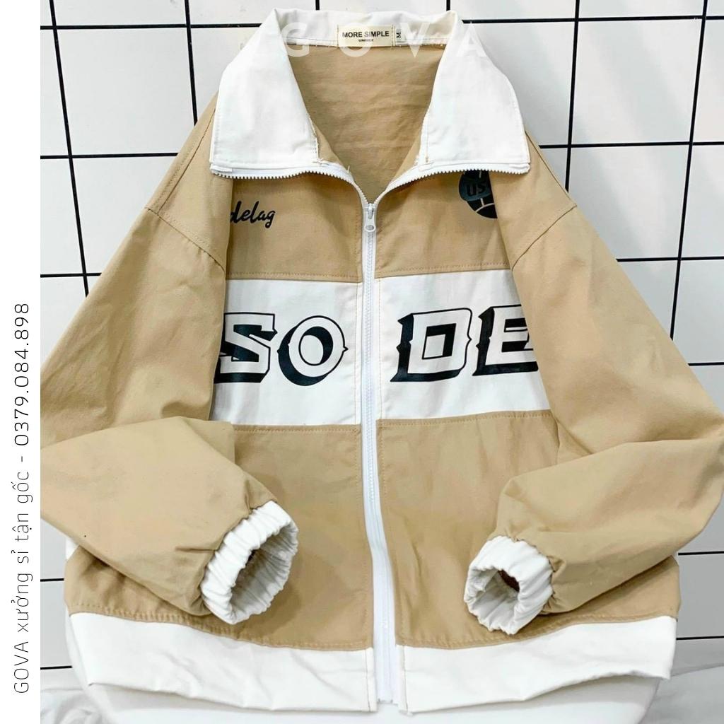 Áo Khoác Kaki USODEL Nam Nữ Ulzzang Unisex 2 Lớp Form Rộng Thể Thao Có Nón Trùm GOVA