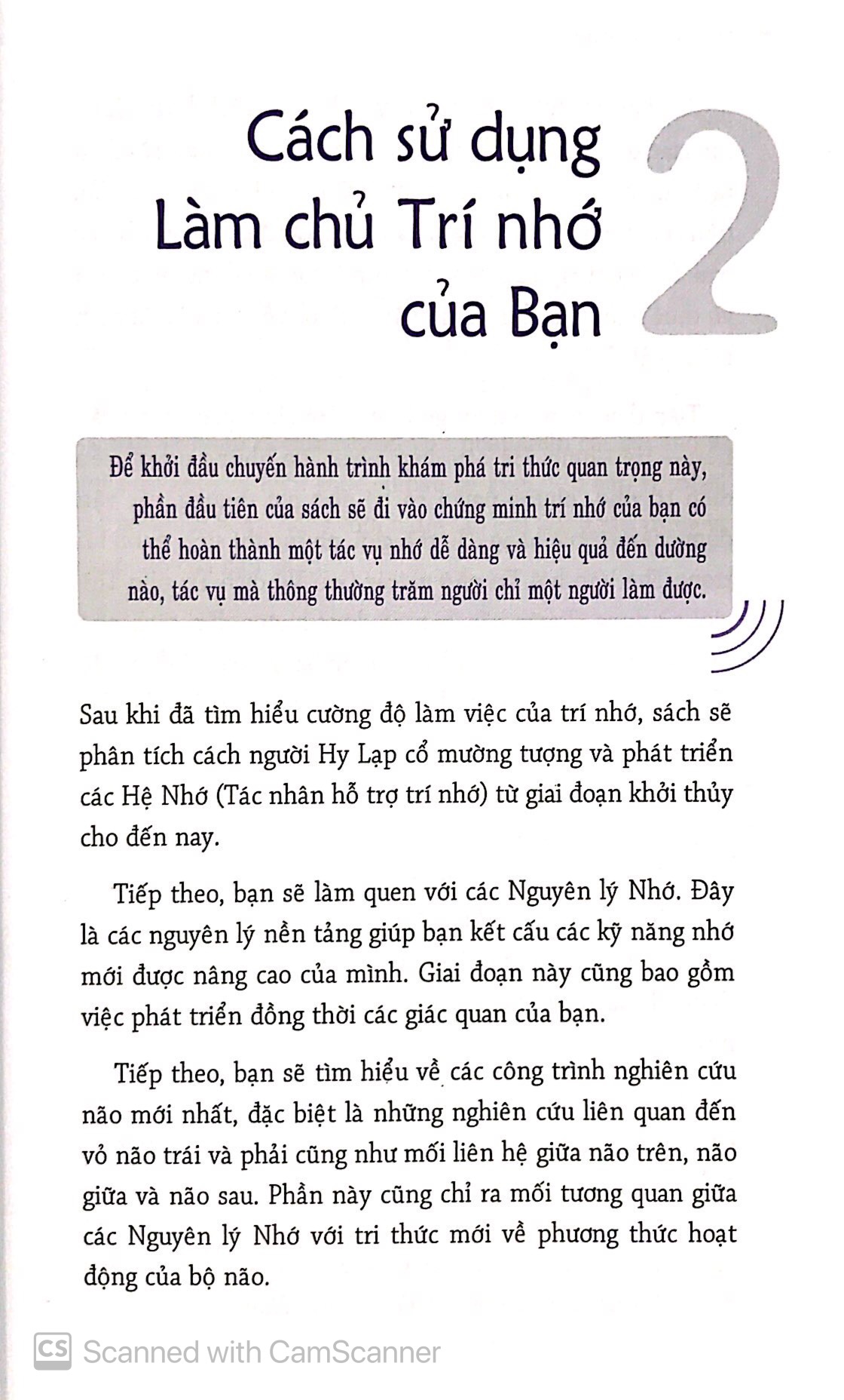 Sách - Làm Chủ Trí Nhớ Của Bạn (Tái Bản 2019)