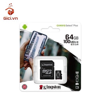 THẺ NHỚ KINGSTON 64GB ảnh thật