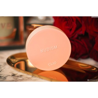 (kèm 1 lõi thay) Phấn Nước Dưỡng Ẩm Clio Nudism Moist Cover Cushion