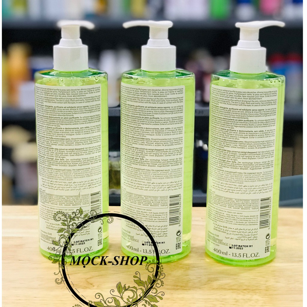 Sữa Rửa Mặt SVR Không Chứa Xà Phòng Cho Da Dầu Sebiaclear Gel Moussant | BigBuy360 - bigbuy360.vn