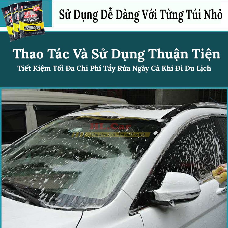 Bọt Rửa Xe Ô Tô Siêu Sạch - Tiện Dụng - 1 Gói