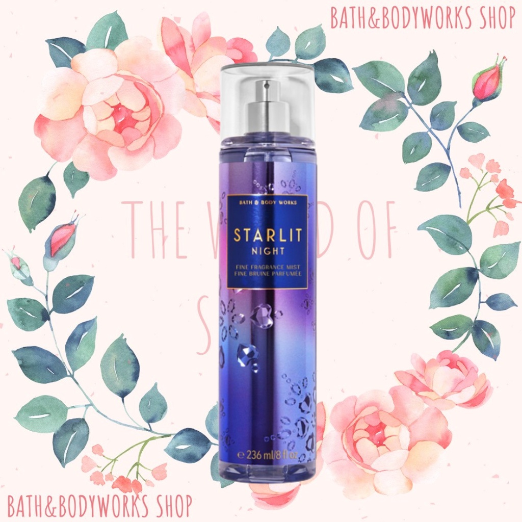 Xịt Thơm Toàn Thân Bath & Body Works STARLIT NIGHT